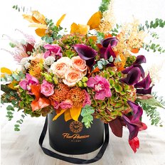 Bloom Box Autumn Flowers | Best Milan Florist FlorPassion