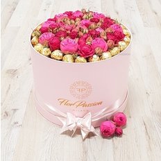 Box Ferrero Rocher e Rose | FlorPassion Milano | Consegna Fiori