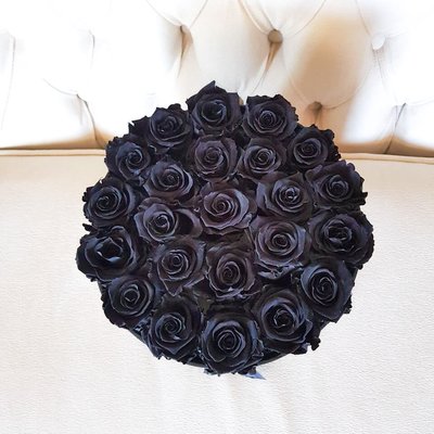 Luxury Preserved Black Roses | FlorPassion Milano | Infinity Roses Italy